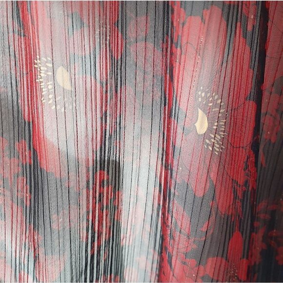 Zara Chiffon Sheer Ruffled Mini Dress - Picture 7 of 13